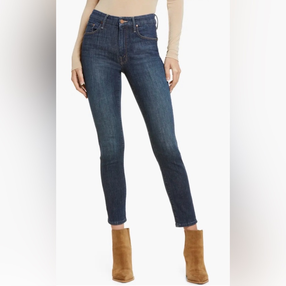 Mother Looker Crop Jeans in Switch it Up size 26